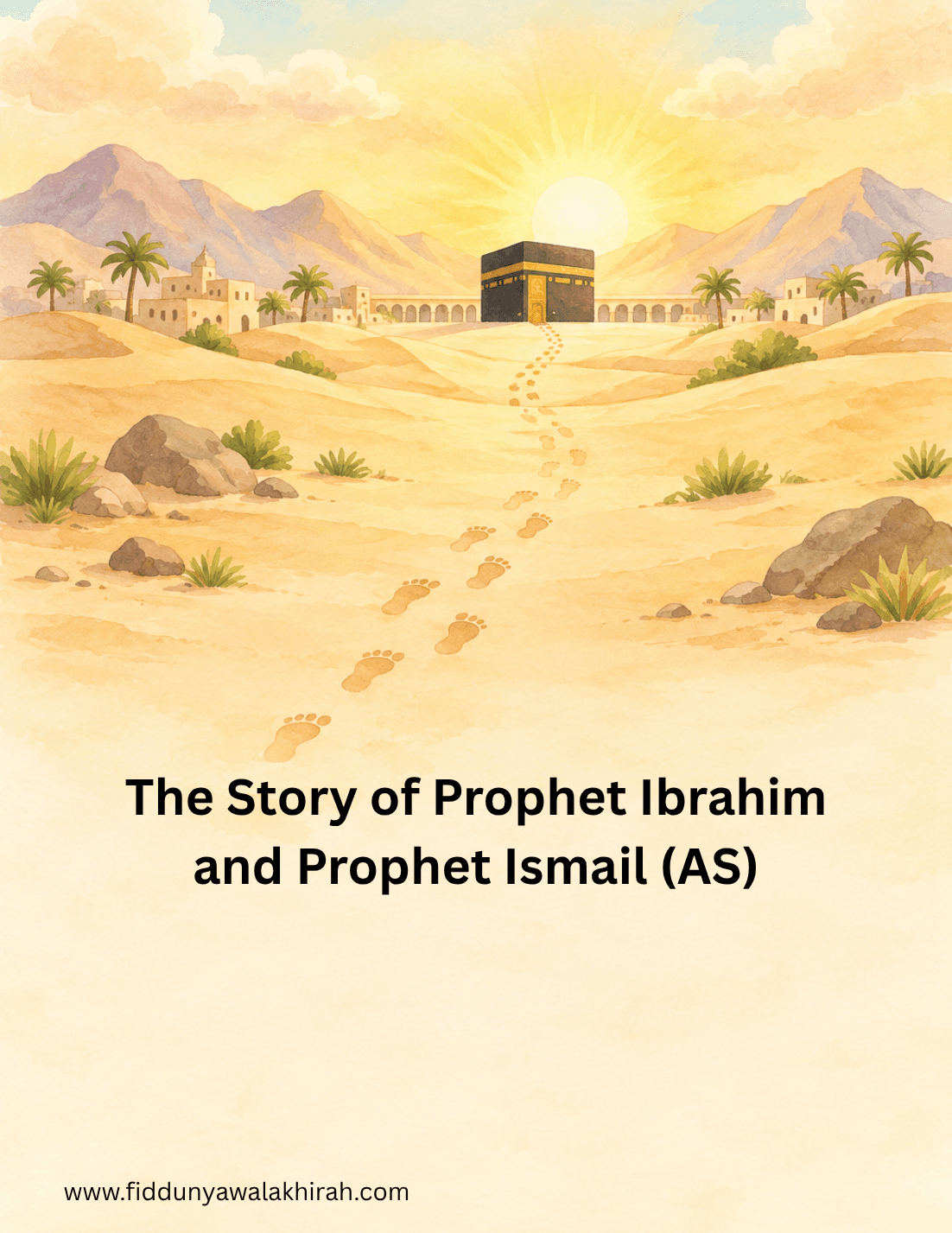 The Story of Ibrahim & Ismail (AS): Story + Activities for Kids